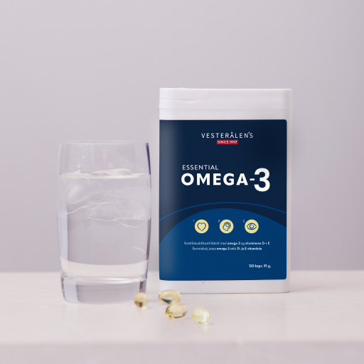 omega-3 with water